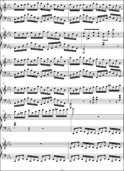 Croatian Rhapsody-克罗地亚狂想曲-风惊制谱版-钢琴谱