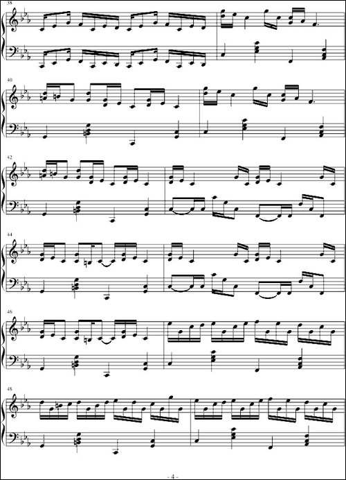 Croatian Rhapsody-克罗地亚狂想曲-风惊制谱版-钢琴谱