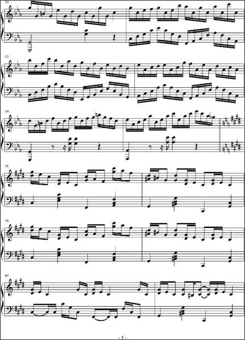 Croatian Rhapsody-克罗地亚狂想曲-风惊制谱版-钢琴谱