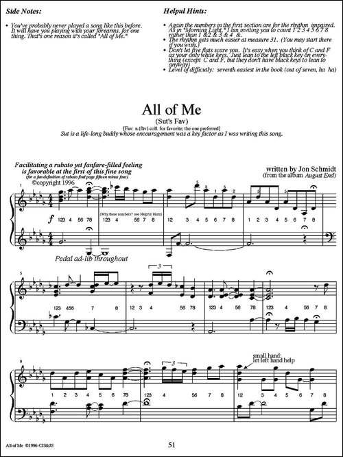 All Of Me-钢琴谱