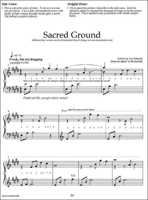 Sacred Ground-钢琴谱