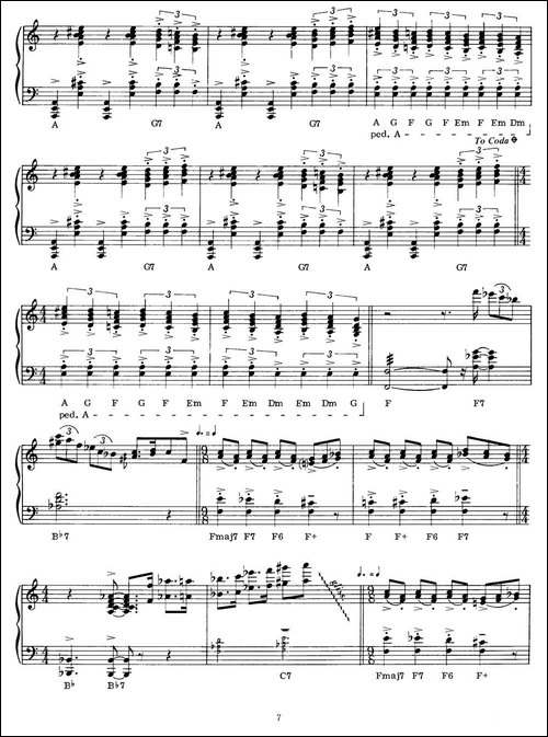 Blue Rondo A La Turque-蓝色回旋曲-钢琴谱