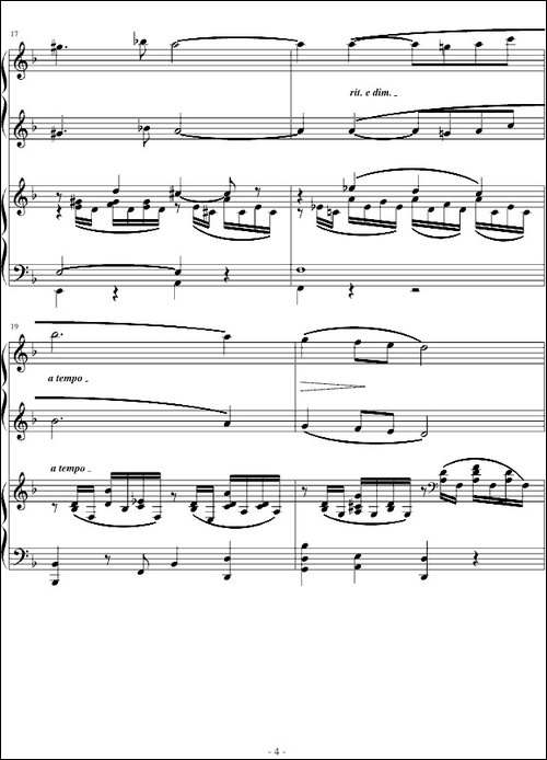 拉赫玛尼诺夫第三钢琴协奏曲-钢琴谱