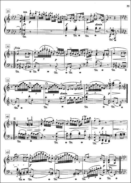 f小调变奏曲-Op.83-钢琴谱