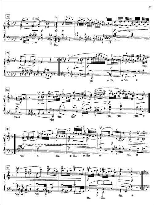 f小调变奏曲-Op.83-钢琴谱