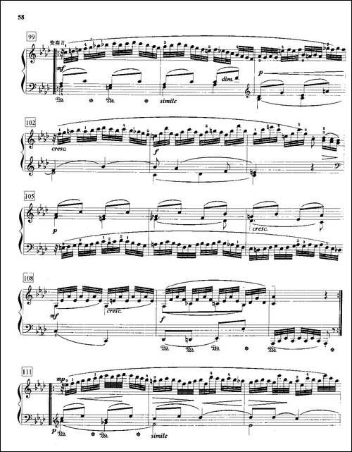 f小调变奏曲-Op.83-钢琴谱