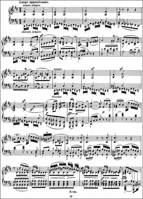 贝多芬钢琴奏鸣曲02 A大调 Op.2 No.2 A major-钢琴谱
