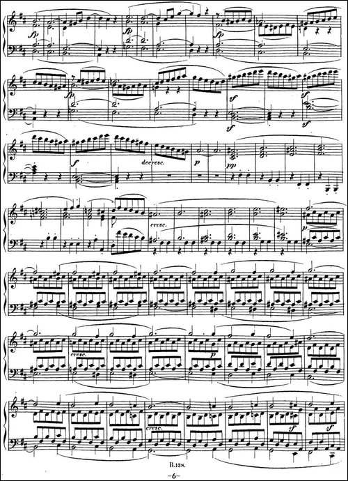 贝多芬钢琴奏鸣曲15 田园 D大调 Op.28 D major-钢琴谱