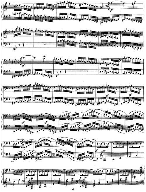 贝多芬钢琴奏鸣曲16 G大调 Op.31 No.1 G major-钢琴谱