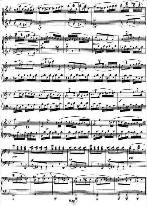 贝多芬钢琴奏鸣曲19 g小调 Op.49 No.1 G minor-钢琴谱