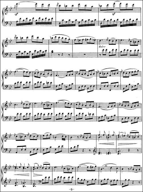 贝多芬钢琴奏鸣曲19 g小调 Op.49 No.1 G minor-钢琴谱