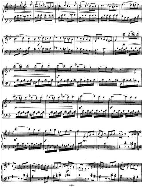 贝多芬钢琴奏鸣曲19 g小调 Op.49 No.1 G minor-钢琴谱