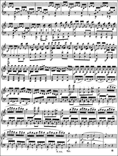 贝多芬钢琴奏鸣曲21 黎明-华尔斯坦 C大调 Op.53 C major-钢琴谱