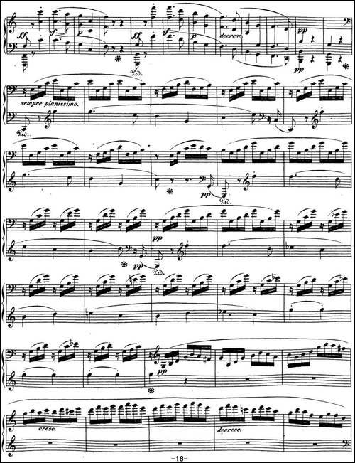 贝多芬钢琴奏鸣曲21 黎明-华尔斯坦 C大调 Op.53 C major-钢琴谱