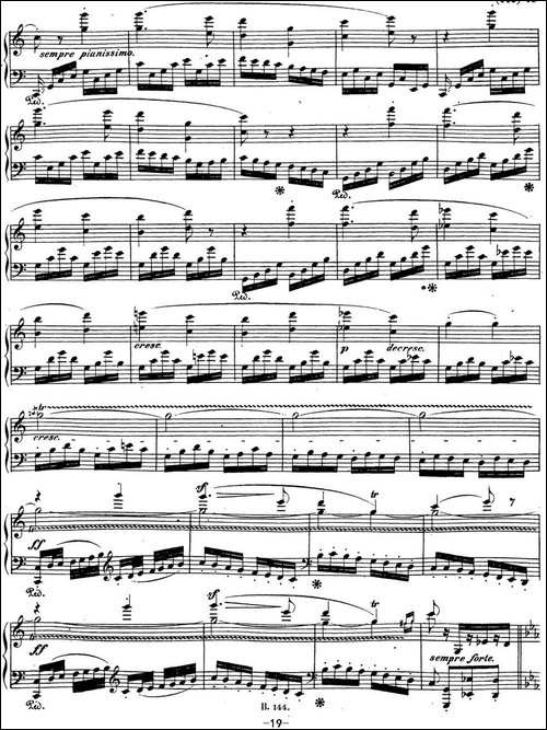 贝多芬钢琴奏鸣曲21 黎明-华尔斯坦 C大调 Op.53 C major-钢琴谱