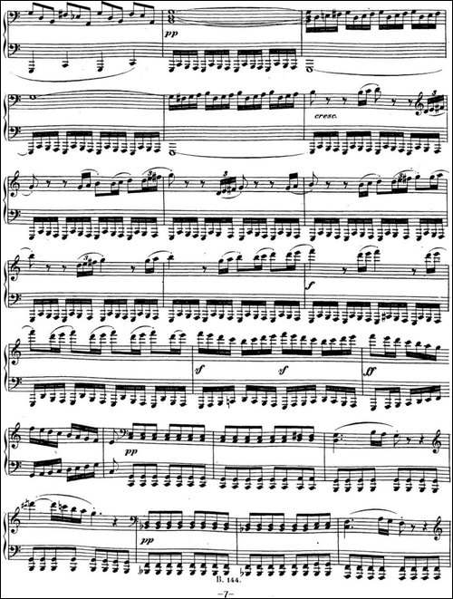 贝多芬钢琴奏鸣曲21 黎明-华尔斯坦 C大调 Op.53 C major-钢琴谱