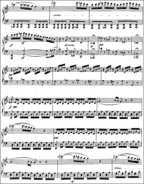 贝多芬钢琴奏鸣曲21 黎明-华尔斯坦 C大调 Op.53 C major-钢琴谱