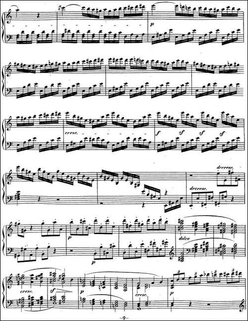 贝多芬钢琴奏鸣曲21 黎明-华尔斯坦 C大调 Op.53 C major-钢琴谱