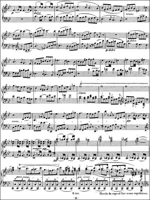 贝多芬钢琴奏鸣曲28 A大调 Op.101 A major-钢琴谱