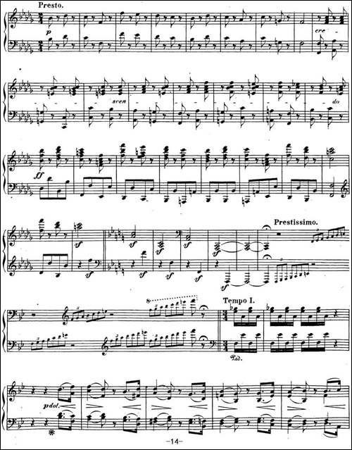 贝多芬钢琴奏鸣曲29 钢琴-锥子键琴降B大调 Op.106 B-flat major-钢琴谱