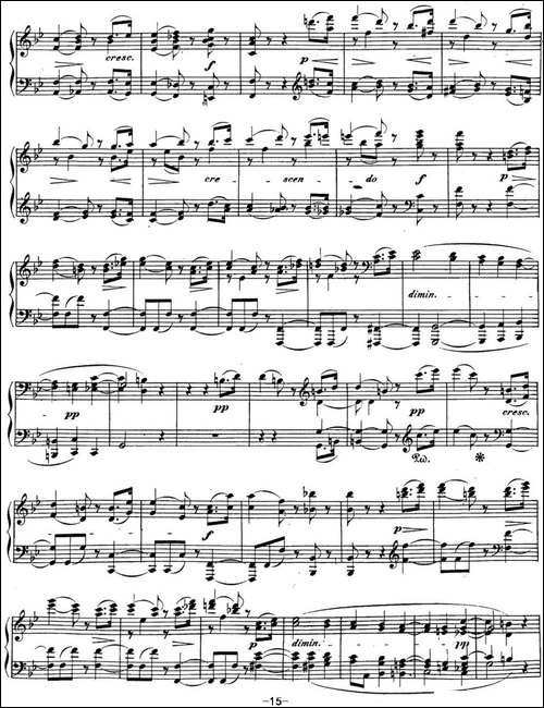 贝多芬钢琴奏鸣曲29 钢琴-锥子键琴降B大调 Op.106 B-flat major-钢琴谱
