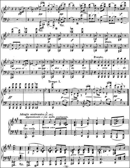 贝多芬钢琴奏鸣曲29 钢琴-锥子键琴降B大调 Op.106 B-flat major-钢琴谱