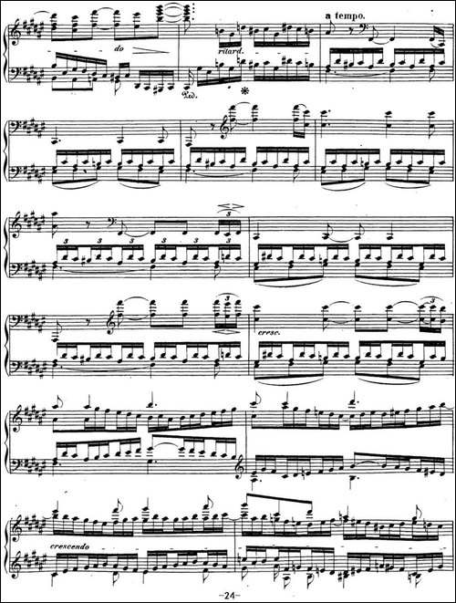 贝多芬钢琴奏鸣曲29 钢琴-锥子键琴降B大调 Op.106 B-flat major-钢琴谱