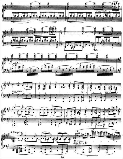 贝多芬钢琴奏鸣曲29 钢琴-锥子键琴降B大调 Op.106 B-flat major-钢琴谱