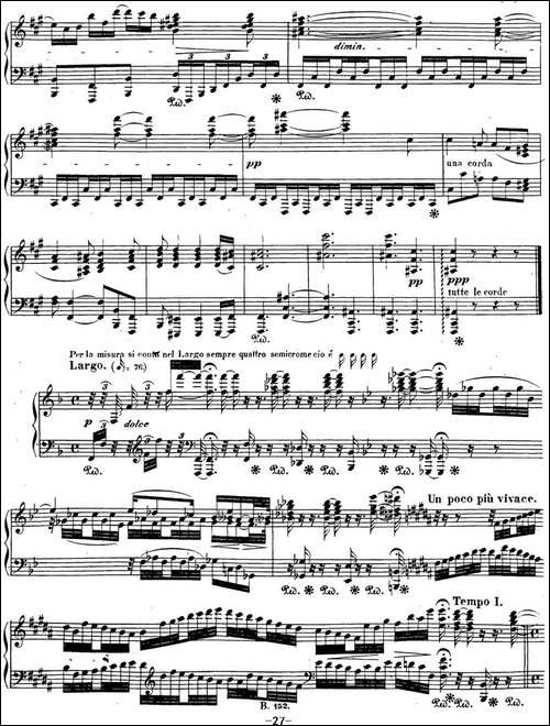 贝多芬钢琴奏鸣曲29 钢琴-锥子键琴降B大调 Op.106 B-flat major-钢琴谱