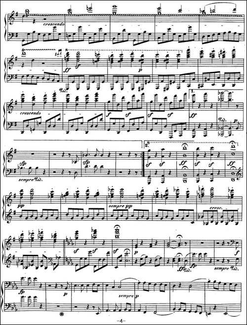 贝多芬钢琴奏鸣曲29 钢琴-锥子键琴降B大调 Op.106 B-flat major-钢琴谱