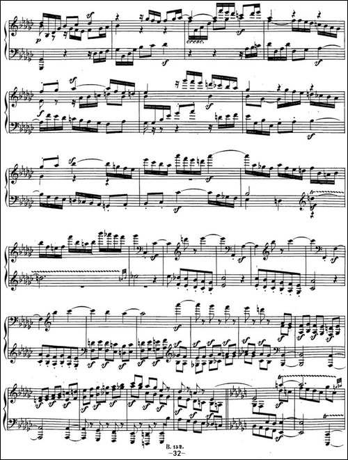 贝多芬钢琴奏鸣曲29 钢琴-锥子键琴降B大调 Op.106 B-flat major-钢琴谱