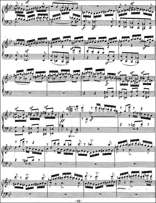 贝多芬钢琴奏鸣曲29 钢琴-锥子键琴降B大调 Op.106 B-flat major-钢琴谱