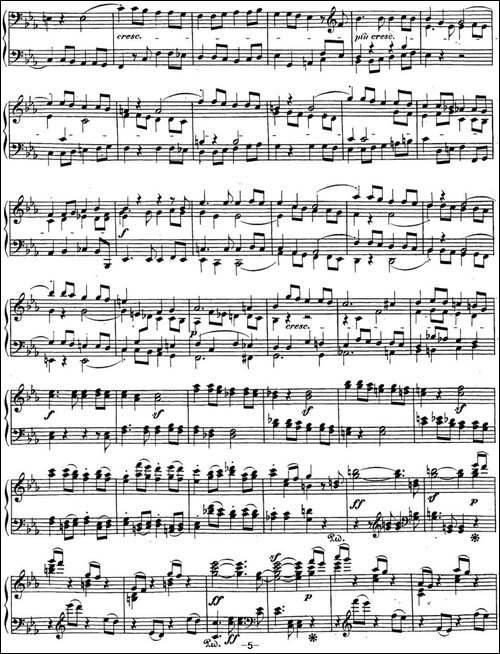 贝多芬钢琴奏鸣曲29 钢琴-锥子键琴降B大调 Op.106 B-flat major-钢琴谱