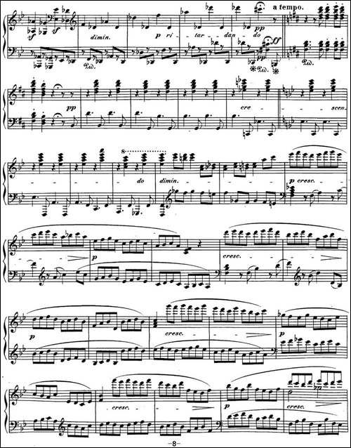 贝多芬钢琴奏鸣曲29 钢琴-锥子键琴降B大调 Op.106 B-flat major-钢琴谱
