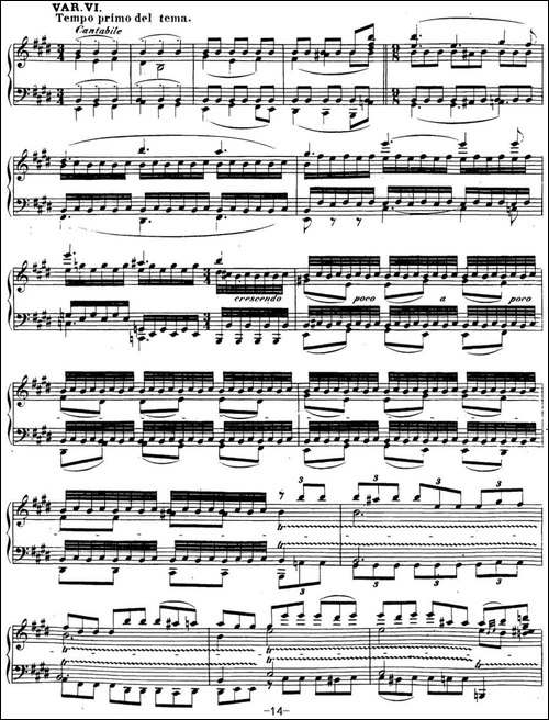 贝多芬钢琴奏鸣曲30 E大调 Op.109 E major-钢琴谱