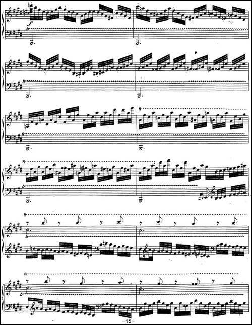 贝多芬钢琴奏鸣曲30 E大调 Op.109 E major-钢琴谱