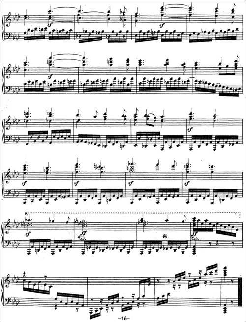 贝多芬钢琴奏鸣曲31 降A大调 Op.110 A-flat major-钢琴谱