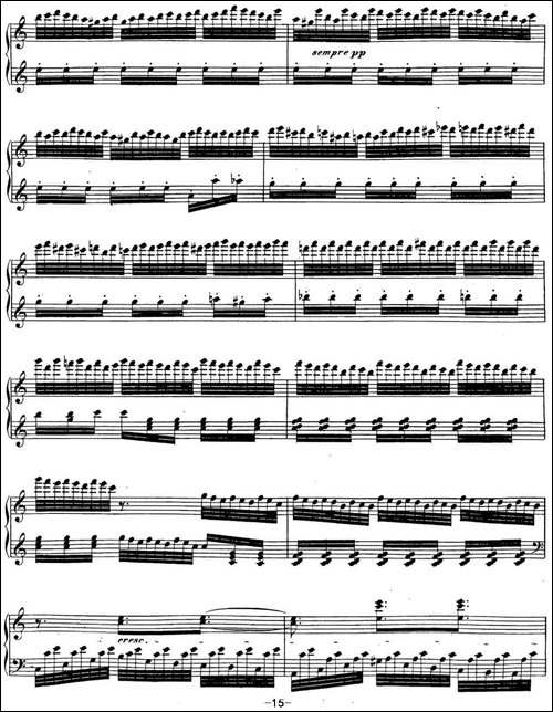 贝多芬钢琴奏鸣曲32 c小调 Op.111 C minor-钢琴谱