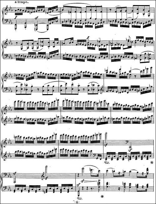 贝多芬钢琴奏鸣曲32 c小调 Op.111 C minor-钢琴谱
