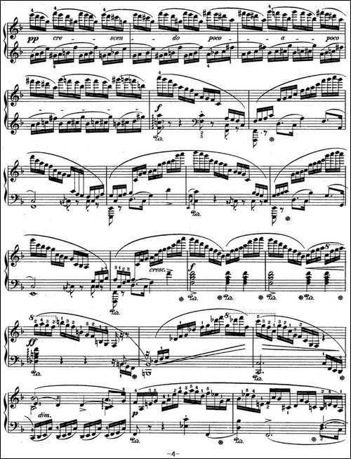 肖邦练习曲8 Op.10 No.8 F大调 F major-钢琴谱