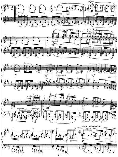拉赫玛尼诺夫 音画练习曲12或13 Etudes tableaux Op.39 No.4-钢琴谱