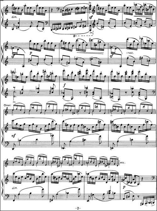 拉赫玛尼诺夫 音画练习曲14或15 Etudes tableaux Op.39 No.6-钢琴谱