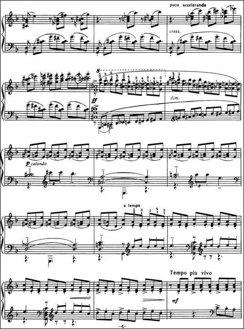 拉赫玛尼诺夫 音画练习曲16或17 Etudes tableaux Op.39 No.8-钢琴谱