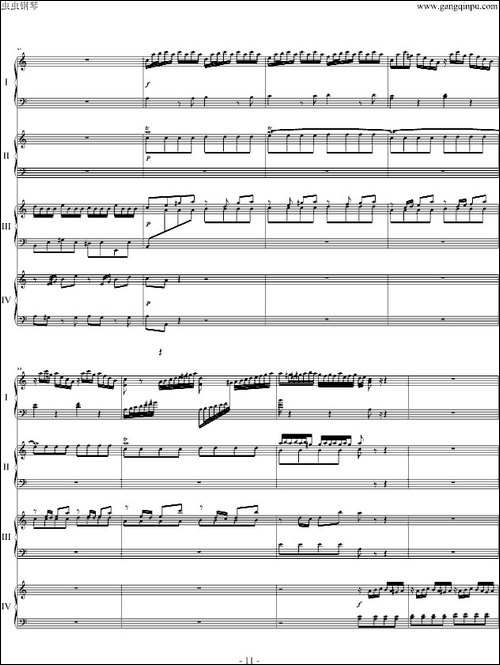 Concerti clavier.-钢琴谱