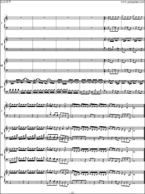 Concerti clavier.-钢琴谱