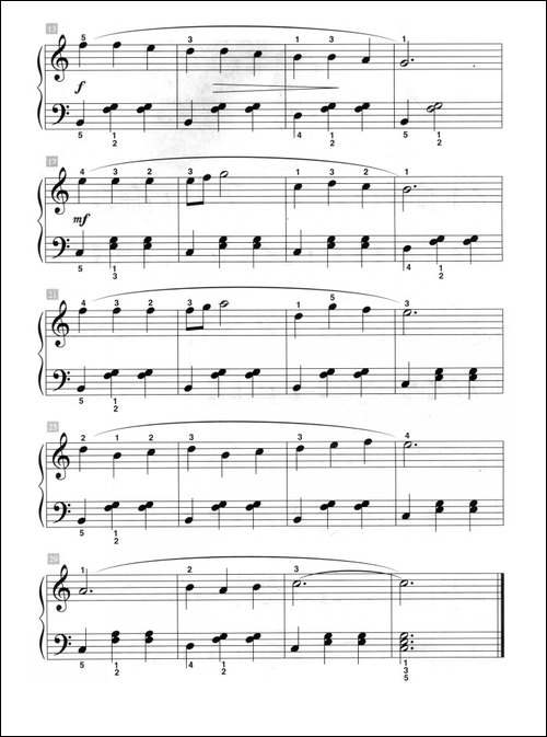喜爱的圆舞曲-儿童古典钢琴小品-钢琴谱