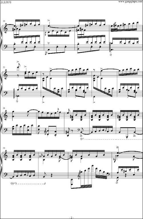 Danse Espagnole-钢琴谱