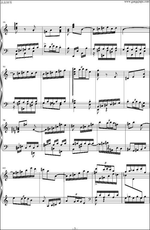Danse Espagnole-钢琴谱