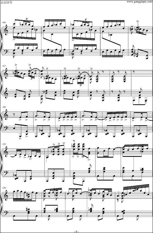 Danse Espagnole-钢琴谱