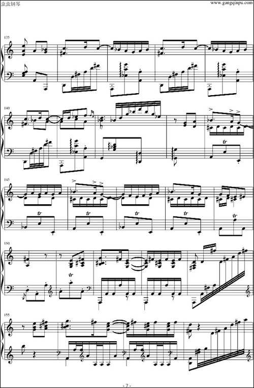 Danse Espagnole-钢琴谱